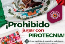 Gobierno de Pepe Chedraui refuerza medidas preventivas durante las Fiestas Patrias; exhorta a evitar el uso de pirotecnia
