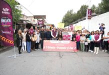 Arranca Pepe Chedraui rehabilitación vial en San Francisco Totimehuacan