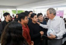 Chedraui reconoce a la juventud poblana como motor del cambio
